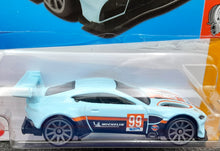 Load image into Gallery viewer, Hot Wheels 2023 Aston Martin Vantage GTE Light Blue #98 HW Turbo 2/5 New Long Card