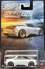 Load image into Gallery viewer, Hot Wheels 2025 BMW i8 Roadster White Hybrid Speed Series 1/5 New Long Card