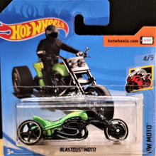 Load image into Gallery viewer, Hot Wheels 2019 Blastous Moto Green #10 HW Moto 4/5 New