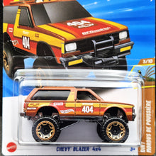 Load image into Gallery viewer, Hot Wheels 2025 Chevy Blazer 4x4 Copper #81 HW Dirt 3/10 New Long Card