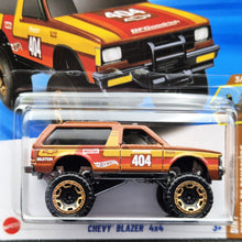 Load image into Gallery viewer, Hot Wheels 2025 Chevy Blazer 4x4 Copper #81 HW Dirt 3/10 New Long Card