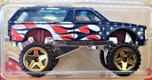 Load image into Gallery viewer, Hot Wheels 2020 Chevy Blazer 4x4 Blue Stars &amp; Stripes 5/10 New Long Card