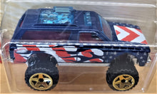 Load image into Gallery viewer, Hot Wheels 2020 Chevy Blazer 4x4 Blue Stars &amp; Stripes 5/10 New Long Card
