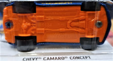 Load image into Gallery viewer, Hot Wheels 2016 Chevy Camaro Concept Blue #23 HW Digital Circuit 3/10 New