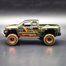 Load image into Gallery viewer, Hot Wheels 2024 Chevy Silverado Off Road Dark Green Mud Studs 5 Pack Exclusive