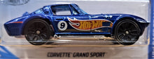 Load image into Gallery viewer, Hot Wheels 2019 Corvette Grand Sport Dark Blue #233 HW Race Team 9/10 New