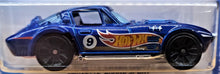 Load image into Gallery viewer, Hot Wheels 2019 Corvette Grand Sport Dark Blue #233 HW Race Team 9/10 New