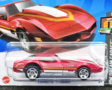 Load image into Gallery viewer, Hot Wheels 2024 Corvette Stingray Red #109 HW Dream Garage 5/5 New