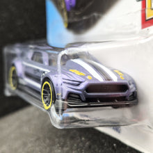 Load image into Gallery viewer, Hot Wheels 2018 Custom '15 Ford Mustang Lilac #199 Then and Now 9/10 New Long Card