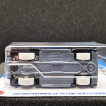 Load image into Gallery viewer, Hot Wheels 2025 Custom '56 Ford Truck Matte Black #233 HW Celebration Racers 8/10 New Long Card