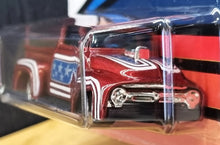 Load image into Gallery viewer, Hot Wheels 2022 Custom '56 Ford Truck Red Stars &amp; Stripes 7/8 New Long Card