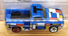 Load image into Gallery viewer, Hot Wheels 2022 Custom '69 Chevy Pickup Blue #108 HW Art Cars 4/10 New Long Card