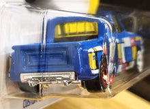 Load image into Gallery viewer, Hot Wheels 2022 Custom '69 Chevy Pickup Blue #108 HW Art Cars 4/10 New Long Card