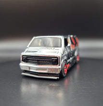 Load image into Gallery viewer, Hot Wheels 2022 Custom '77 Dodge Van Chrome Speed Blur 5 Pack Exclusive