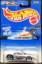 Load image into Gallery viewer, Hot Wheels 1997 Ferrari 308 White #547 Quicksilver Series 3/4 New Long Card