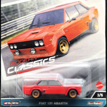 Load image into Gallery viewer, Hot Wheels 2023 Fiat 131 Abarth Red HW Modern Classics 3/5 Car Culture New