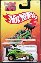 Load image into Gallery viewer, Hot Wheels 2025 Fiat 500 Topolino (1936) Green The Hot Ones Series 1/8 New Long Card