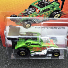 Load image into Gallery viewer, Hot Wheels 2025 Fiat 500 Topolino (1936) Green The Hot Ones Series 1/8 New Long Card