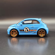 Load image into Gallery viewer, Hot Wheels 2024 Fiat 500e Light Blue #22 Compact Kings 2/5