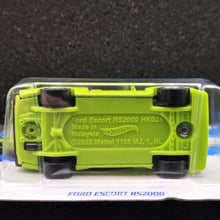 Load image into Gallery viewer, Hot Wheels 2024 Ford Escort RS2000 Neon Green #23 Factory Fresh 1/10 New