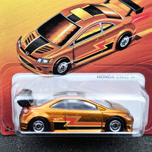 Load image into Gallery viewer, Hot Wheels 2025 Honda Civic Si Orange The Hot Ones Series 5/8 New Long Card