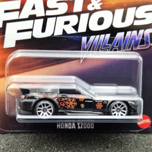 Load image into Gallery viewer, Hot Wheels 2025 Honda S2000 Black Fast &amp; Furious Villains 1/5 New
