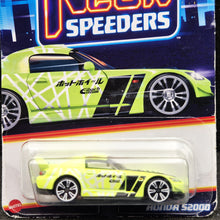 Load image into Gallery viewer, Hot Wheels 2024 Honda S2000 Neon Light Green Neon Speeders 6/8 New Long Card