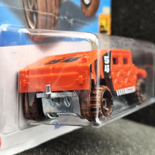 Load image into Gallery viewer, Hot Wheels 2022 Humvee Orange #25 Baja Blazers 3/10 New Long Card