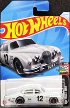 Load image into Gallery viewer, Hot Wheels 2024 Jaguar MK1 Grey #127 HW Race Day 6/10 New Long Card