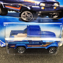 Load image into Gallery viewer, Hot Wheels 2009 Jeep Scrambler Blue #123 Heat Fleet 7/10