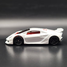 Load image into Gallery viewer, Hot Wheels 2024 Lamborghini Sesto Elemento #204 White HW Exotics 4/10