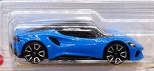 Load image into Gallery viewer, Hot Wheels 2022 Lotus Emira Blue #247 HW Exotics 10/10 New Long Card