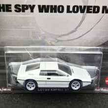 Load image into Gallery viewer, Hot Wheels 2024 Lotus Esprit S1 The Spy Who Loved Me 007 White Pop Culture Mix 4 New