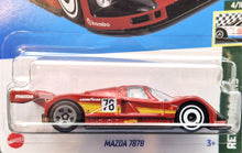 Load image into Gallery viewer, Hot Wheels 2023 Mazda 787B Red #28 Retro Racers 4/10 New Long Card