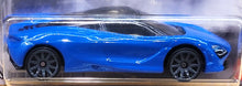 Load image into Gallery viewer, Hot Wheels 2021 McLaren 720S Blue Hot Wheels Factory 500 H.P 9/10 New