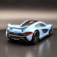 Load image into Gallery viewer, Hot Wheels 2024 McLaren P1 Blue Pearl #165 Quarter Mile Heroes 1/5