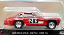 Load image into Gallery viewer, Hot Wheels 2022 Mercedes Benz 300 SL Red Jay Leno's Garage Car Culture 1/5 New