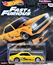 Load image into Gallery viewer, Hot Wheels 2019 Nissan Skyline (C210) Yellow Fast &amp; Furious -Fast Rewind 2/5 New
