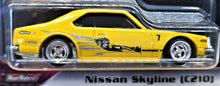 Load image into Gallery viewer, Hot Wheels 2019 Nissan Skyline (C210) Yellow Fast &amp; Furious -Fast Rewind 2/5 New