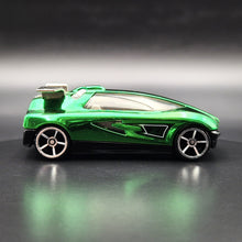 Load image into Gallery viewer, Hot Wheels 2011 Octainium Chrome Green Super 6-Lane Raceway Car