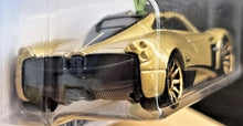 Load image into Gallery viewer, Hot Wheels 2021 Pagani Huayra Gold #244 HW Exotics 10/10 New Long Card