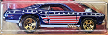 Load image into Gallery viewer, Hot Wheels 2020 Plymouth Duster Thruster Purple Stars &amp; Stripes 8/10 New