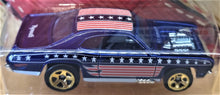 Load image into Gallery viewer, Hot Wheels 2020 Plymouth Duster Thruster Purple Stars &amp; Stripes 8/10 New