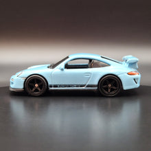 Load image into Gallery viewer, Hot Wheels 2022 Porsche 911 GT3 Sky Blue Deutschland Design 3/5