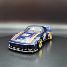Load image into Gallery viewer, Hot Wheels 2022 Porsche 935 Dark Blue #132 Retro Racers 8/10