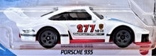 Load image into Gallery viewer, Hot Wheels 2021 Porsche 935 White #58 HW Race Day 5/10 New Long Card - Grey