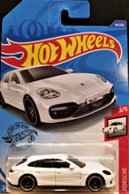 Load image into Gallery viewer, Hot Wheels 2020 Porsche Panamera Turbo S E-Hybrid Sport Turismo White #44 New