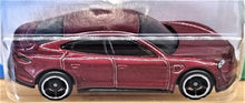 Load image into Gallery viewer, Hot Wheels 2021 Porsche Taycan Turbo S Maroon #208 HW Green Speed 4/5 New