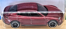 Load image into Gallery viewer, Hot Wheels 2021 Porsche Taycan Turbo S Maroon #208 HW Green Speed 4/5 New