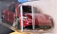 Load image into Gallery viewer, Hot Wheels 2021 Porsche Taycan Turbo S Maroon #208 HW Green Speed 4/5 New